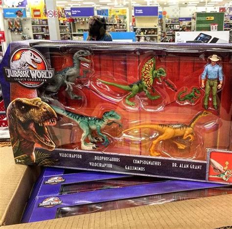 Playsets And Vehicles Jurassic World Details About Legacy Collection Dinosaur 6 Pack With Alan