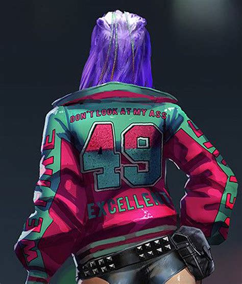 Cyberpunk 2077 Kira Madroxx Jacket Excellent We Fire Jacket Jackets