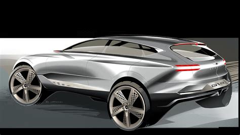 Genesis Gv80 Fuel Cell Concept Acts As A Teaser For Future Mid Size Suv