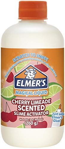 Elmers Slime Activator Magical Liquid For Scented Slime Cherry