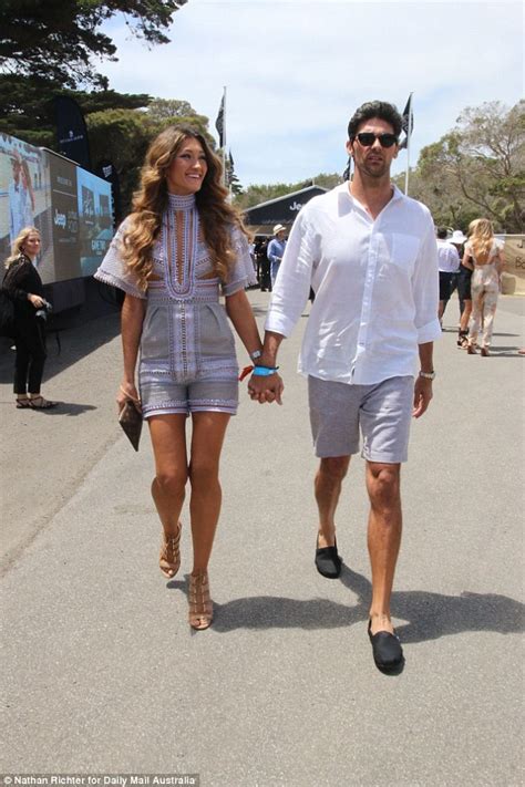 Mark Philippoussis Wife Silvana Shows Off Her Physique In Playsuit At Portsea Polo Daily Mail