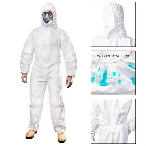 Baju Apd Pelindung Diri Coverall Hazmat Suit Reusabledisposable Tenaga