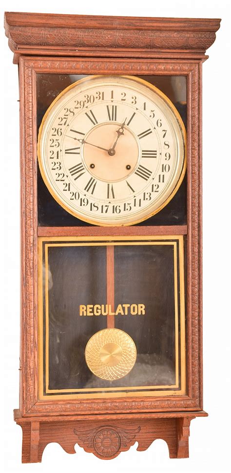 Sold Price: Clocks- 2 (Two): (1) Sessions Clock Co., Forestville, Conn