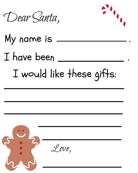 secret santa letter template