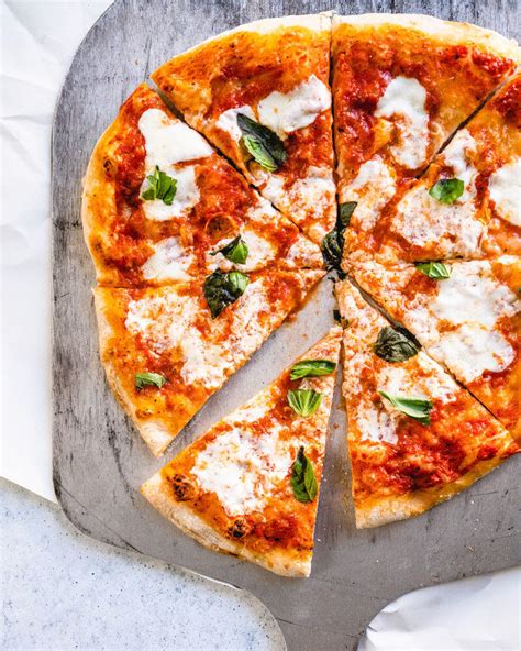 · the most classic homemade pizza, this margherita pizza recipe features a tangy pizza sauce, gooey. Homemade Margherita Pizza (Secrets for Perfect Dough & Sauce!)