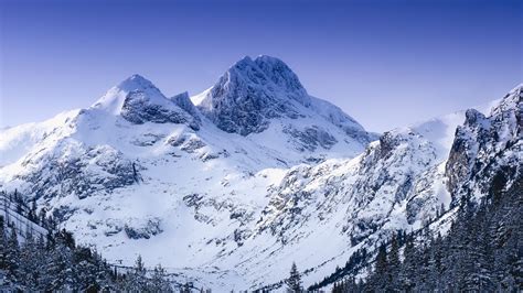 Download 1366x768 Wallpaper Winter Glacier Mountain Nature Tablet