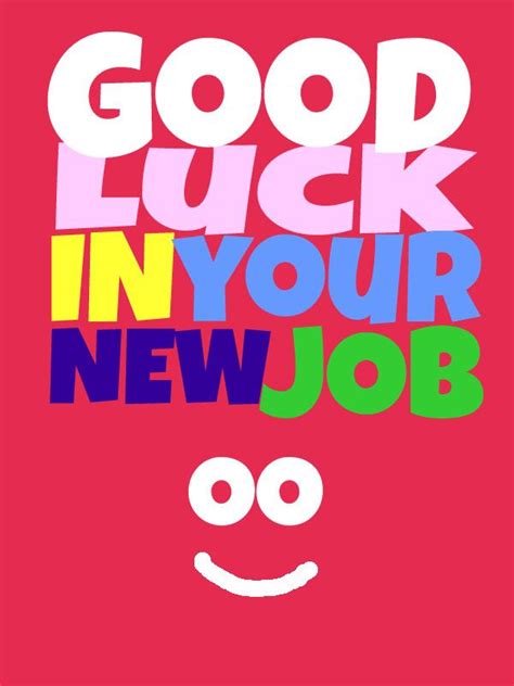 Good Luck In Your New Job Greeting Ecard Good Luck Quotes Job Wishes