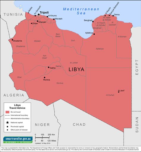 Libya Ethnic Map