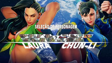 Street Fighter V Character Select Screen Full Roster Youtube