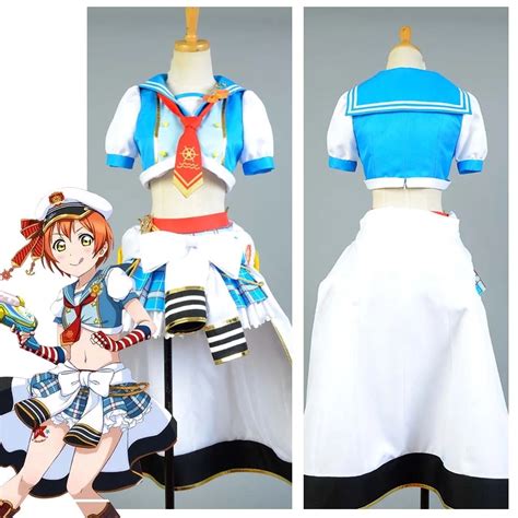 Best Lovelive Hoshizora Rin Navy Costume Cosplay Costume