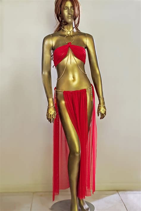Fantasy KAJIRA HAREM GIRL Costume Sexy Goddess Succubus Devil Etsy UK