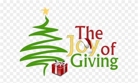 Christmas Giving Clipart Joy Of Giving Week 2017 Free Transparent