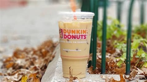 Customers can customize the drink in any way they want, adding additional. Dunkin Donuts Large Caramel Iced Coffee With Cream ...