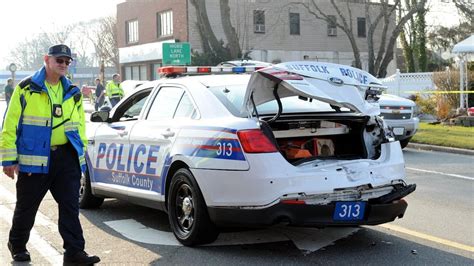 Woman High On Drugs Texting Rear Ends Patrol Car Cops Say Newsday
