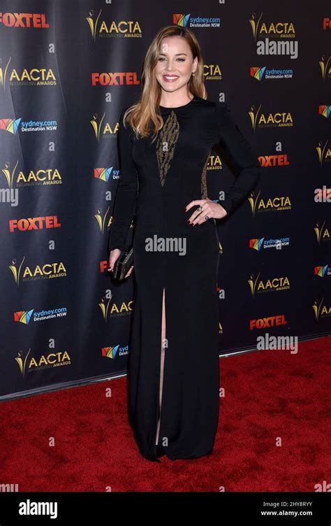 Abbie Cornish Attending The 5th Aacta International Awards Held At The