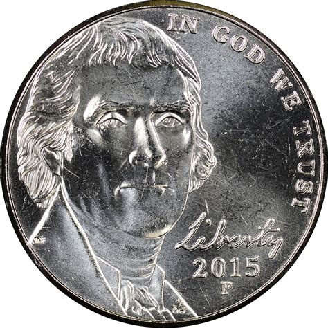 2015 P 5c Ms Jefferson Five Cents Ngc