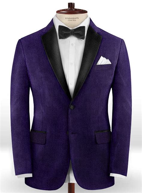 Purple Velvet Tuxedo Jacket Gentlemans Guru Ph