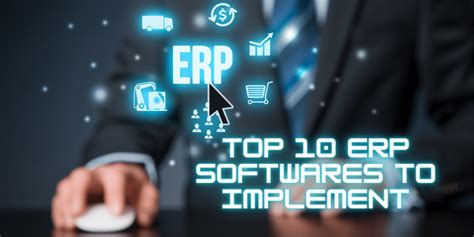 Los 10 Mejores Sistemas De Software Erp Para Implementar En Su Línea De