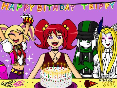 Happy Birthday Trippy By Anni Chan97 On Deviantart