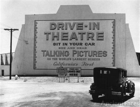 First Drive In Theater