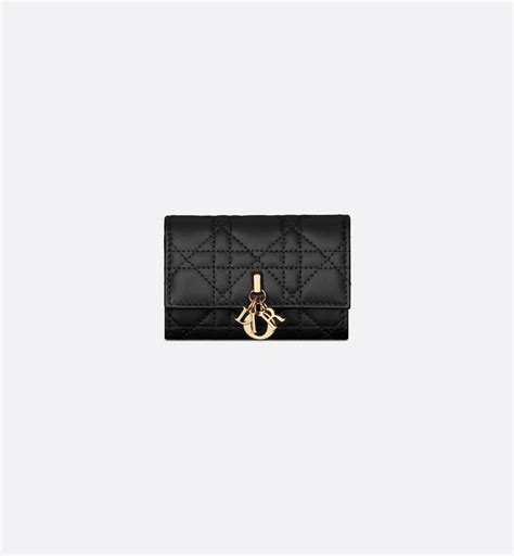 Lady Dior Xs Wallet Black Cannage Lambskin Dior Couture Uae