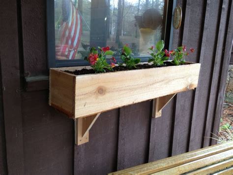 Diy Window Herb Box Diy ~ Windowsill Windowboxes Our Fairfield Home