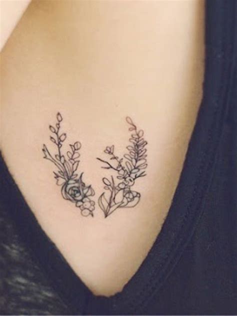 16 Delicate Flower Tattoos Just In Time For Your New Spring Ink Tattoos Delicate Flower