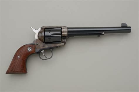 Ruger Vaquero 45 Long Colt Caliber With 7 ½” Barrel Blue And Case Hardened Finish Medallion Woo