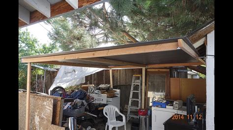 How To Build Shed Roof Over Deck Wooden Shed Kits