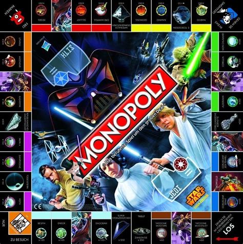 Monopoly Star Wars Mini Toys And Games Prints