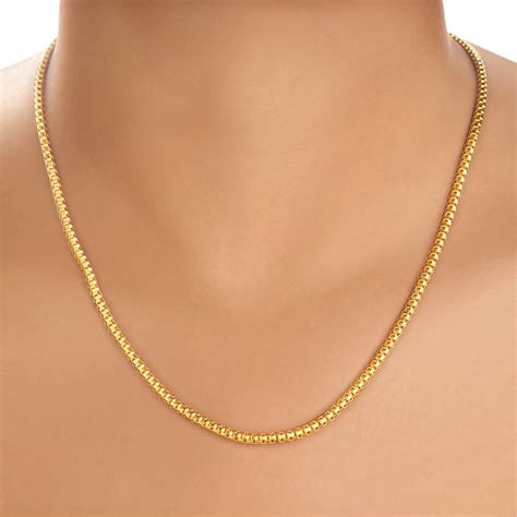 Tanishq 22 Kt Gold Chain Id 510784ciagaa00 Buy Online For Women Titan