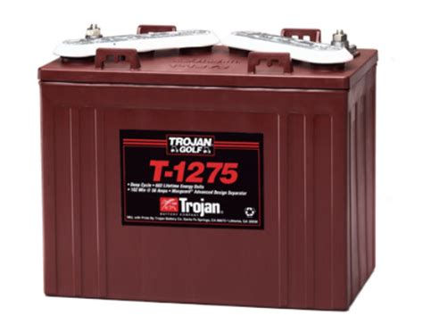 Trojan T 875 8 Volt Golf Car Battery Brads Golf Cars Inc The
