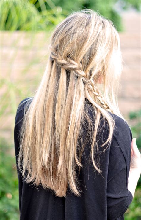 the savvy girl s guide summer hair waterfall braid