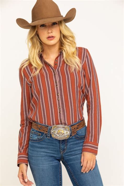 Shyanne Life Women S Rust Flannel Shirt In 2020 Cute Country Outfits Women Cowgirl Outfits