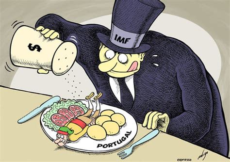 Imf Prepares Portugal For Meal By Rodrigo Politics Cartoon Toonpool
