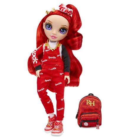 Buy Rainbow High Jr High Ruby Anderson 9 Inch Red Fashion Doll With