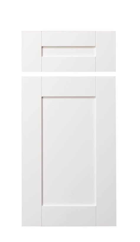Delray 300 Door With Delray 330 Drawer Front In White Dove Delray