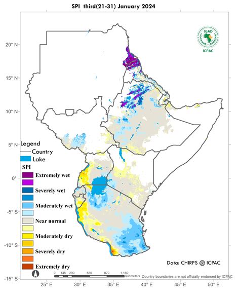 Ten Day forecast - ICPAC