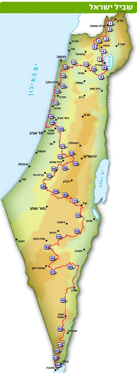 Israel National Trail Raananahikers