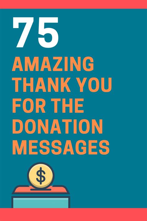If this particular donor has a history of giving to your organization it is beneficial to you—and honoring to them—for you to mention it. 75 Thank You for the Donation Messages and Quotes ...