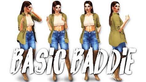 Sims 4 Basic Baddie Cc Links Collab W Citrussimmer