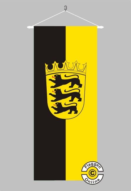 German, vintage, germany, german empire, wurttemberg, baden württemberg. Baden-Württemberg mit Wappen Banner Flagge Bannerfahnen ...