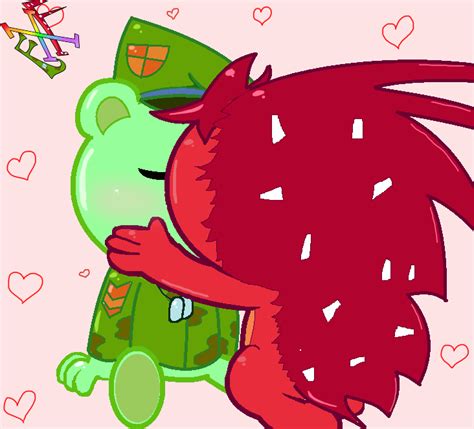 Flippy X Flaky Kiss By Cupcakemich On Deviantart