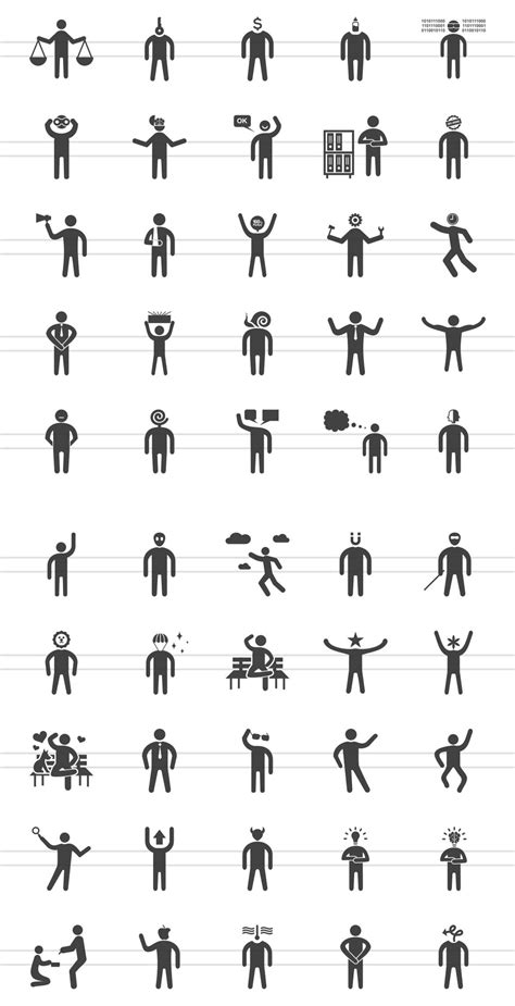 50 Personality Traits Line Multicolor Bg Icons By Ico