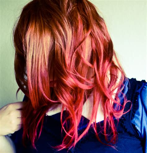 MayDae | Red on red ombré hair