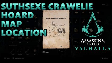 Suthsexe Crawelie Hoard Map Treasure Location Assassins Creed