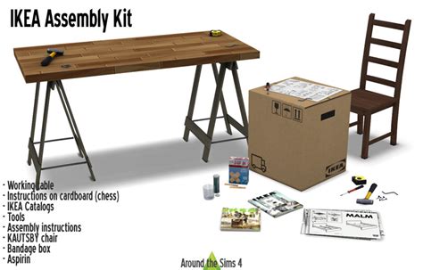 Around The Sims 4 Custom Content Download Ikea Assembly Kit