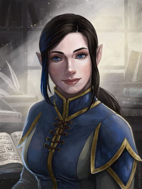 angevere art cassandra 727613576 elf characters dungeons and dragons
