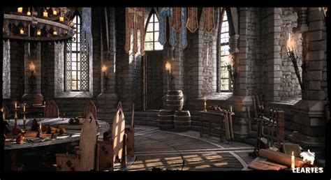 Medieval Castle Interior In Environments Ue Marketplace