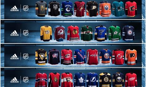 Heres Your First Look At The New Jerseys For Each Nhl Team For The Win